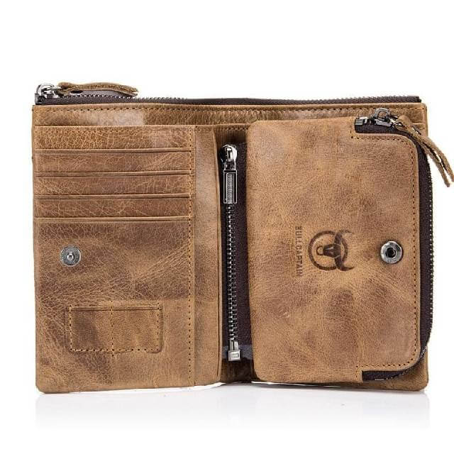 Geldbeutel Schick Im Vintage-Stil und Faltbar für Herren