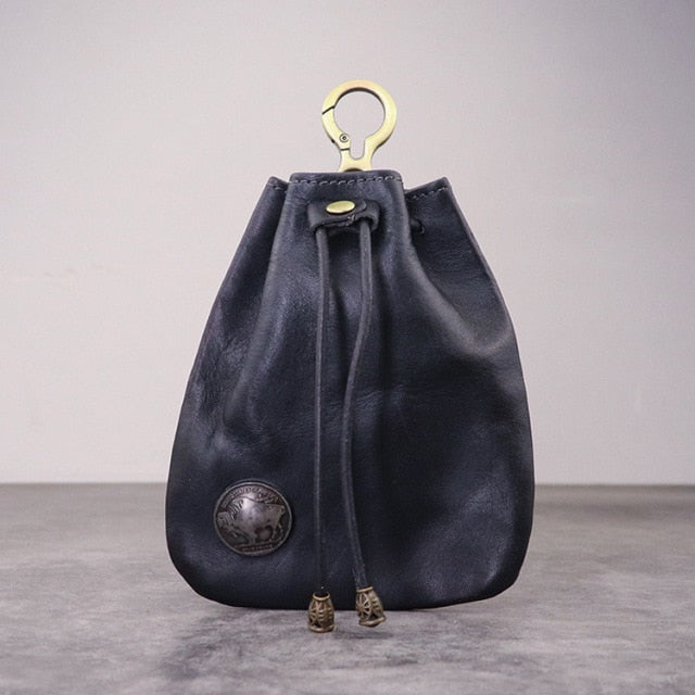 Geldbeutel im Vintage-Stil mit Kordelzug Unisex