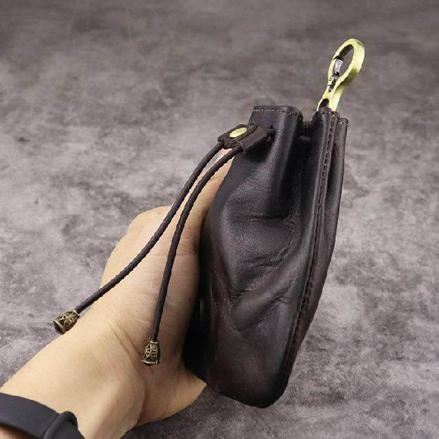 Geldbeutel im Vintage-Stil mit Kordelzug Unisex