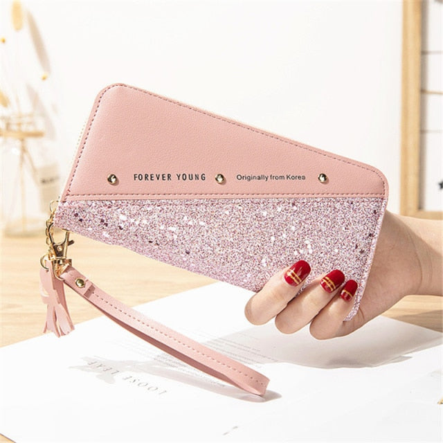 Geldbörse Elegant Luxus mit Pailletten