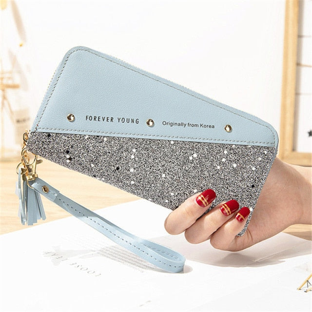 Geldbörse Elegant Luxus mit Pailletten
