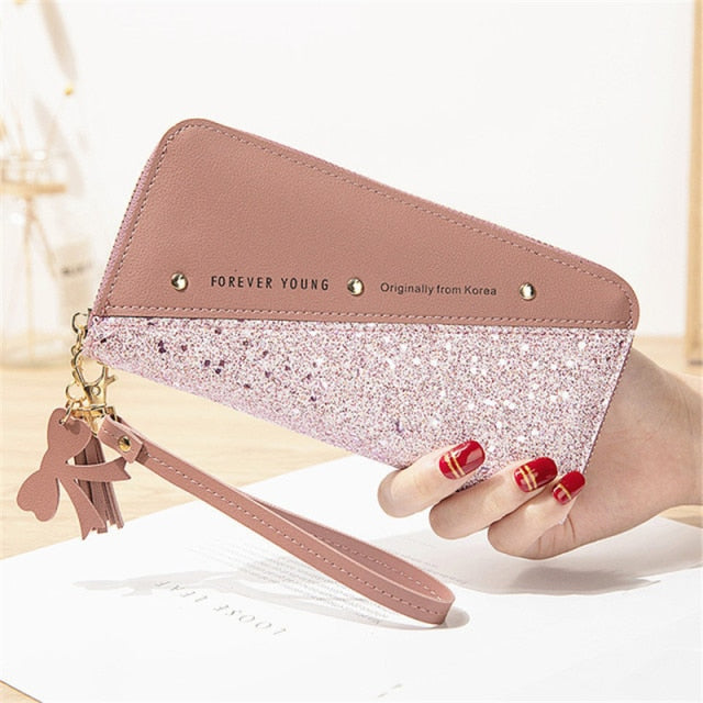 Geldbörse Elegant Luxus mit Pailletten