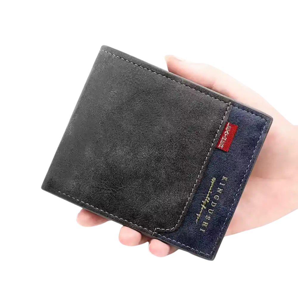 Denim-Geldbörse für junge Herren