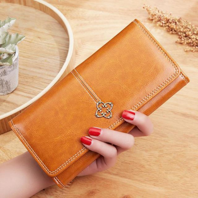 Geldbörse Long und Im Vintage-Stil Schick für Damen