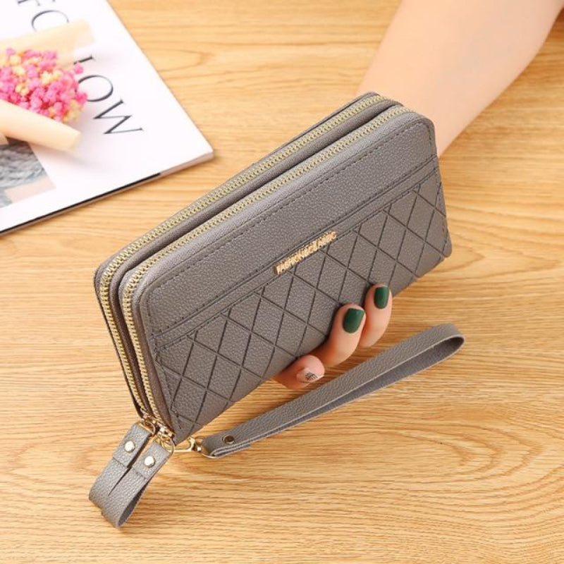 Luxus-Geldbörse mit Clutch aus Leder Für Damen