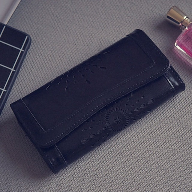Retro Geldbörse Schick mit Prägemustern