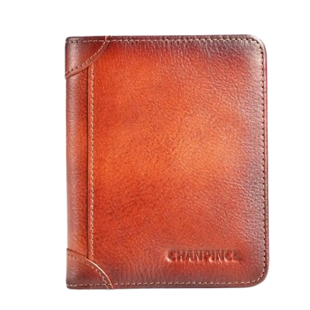 Vintage-Geldbörse aus Leder für Herren