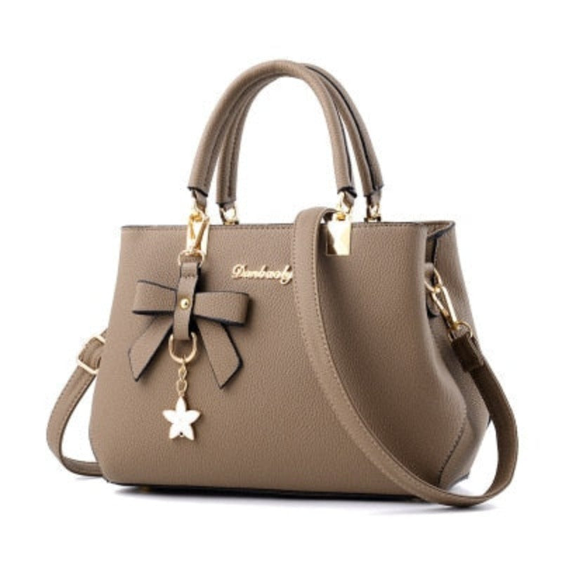 Schultertasche aus Leder PU