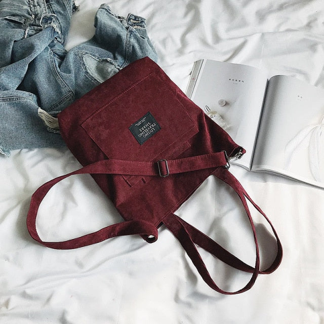 Handtasche Leicht mit Schulter aus Velourslederleder