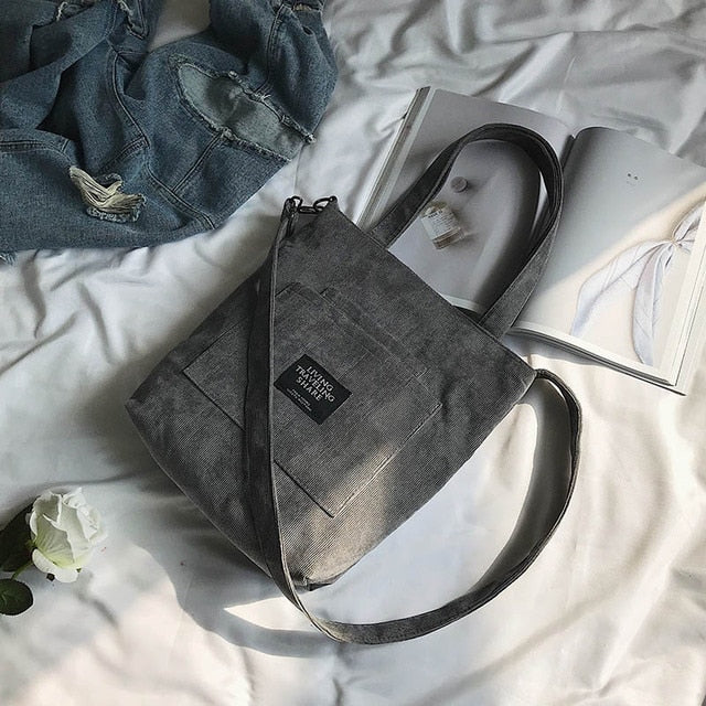 Handtasche Leicht mit Schulter aus Velourslederleder