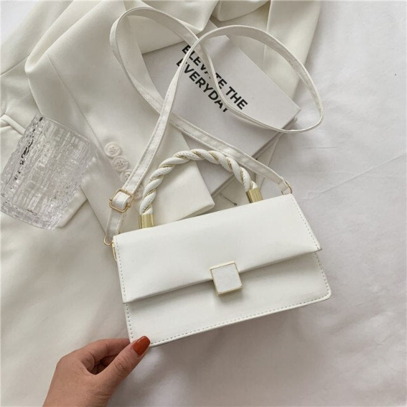Handtasche Klein aus Kunstleder mit Schultergurt