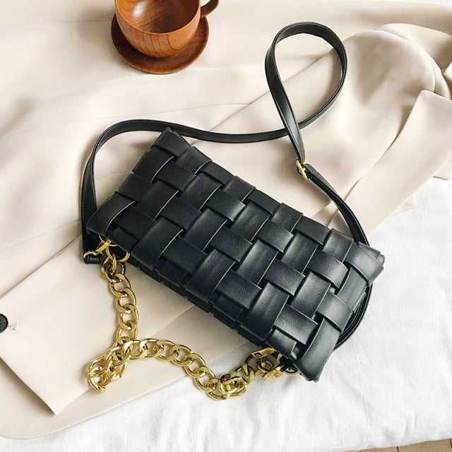 Luxus-Clutch aus Kunstleder