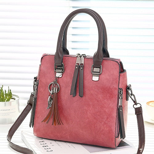 Handtasche für Damen aus Kunstleder
