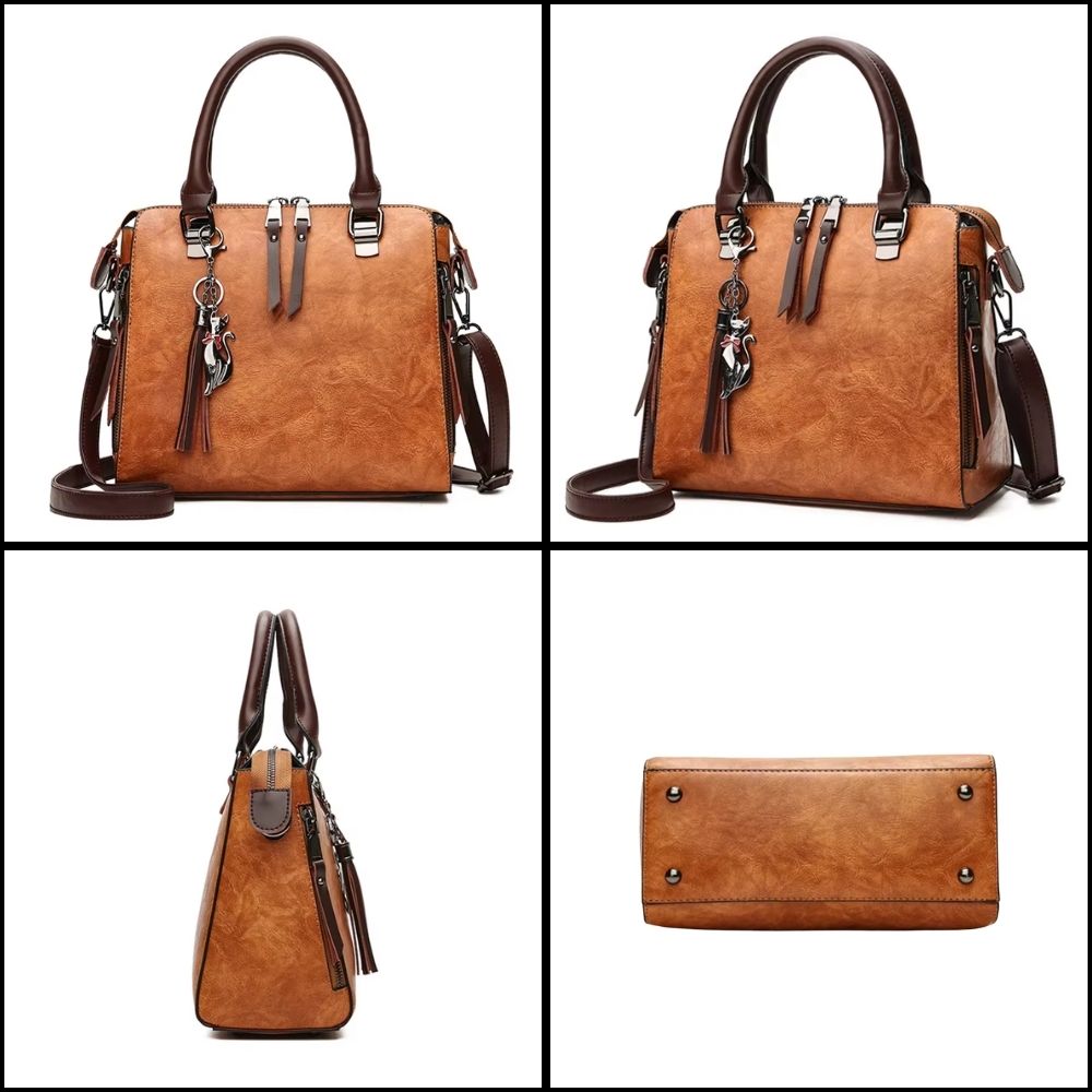 Handtasche für Damen aus Kunstleder
