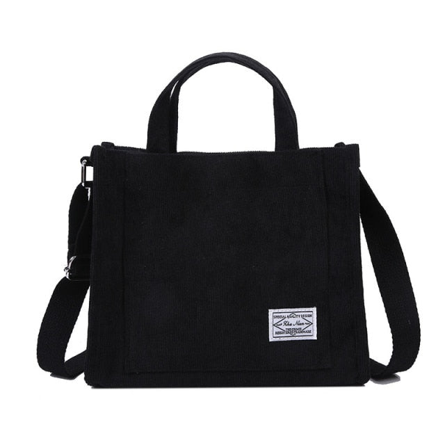 Handtasche schlicht aus Velourslederleder Lässig