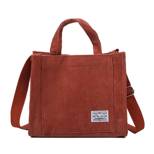 Handtasche schlicht aus Velourslederleder Lässig