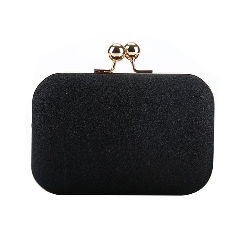 Handtasche Abend glänzends mit Kettenriemen