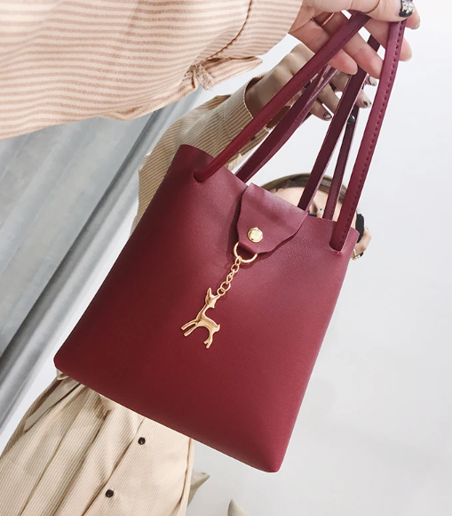 Schultertasche mit Kordelzug Serrage