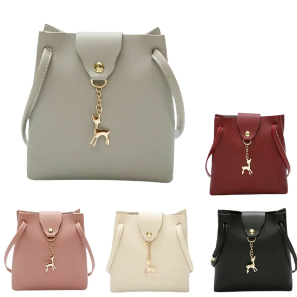 Schultertasche mit Kordelzug Serrage