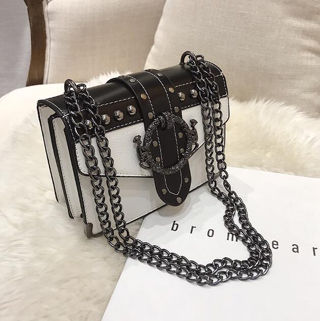 Luxus-Schultertasche mit Kette