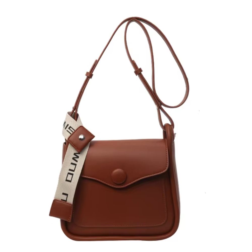 Schultertasche Retro matt