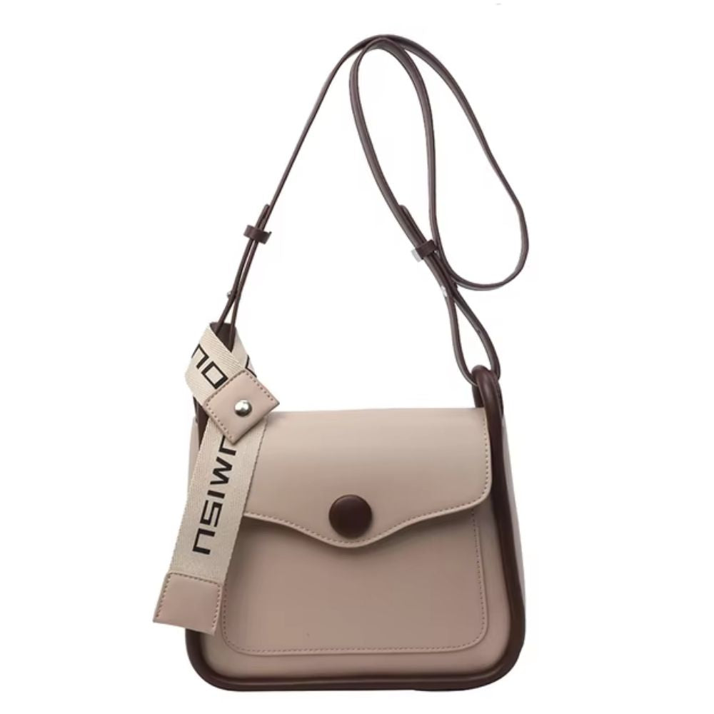 Schultertasche Retro matt
