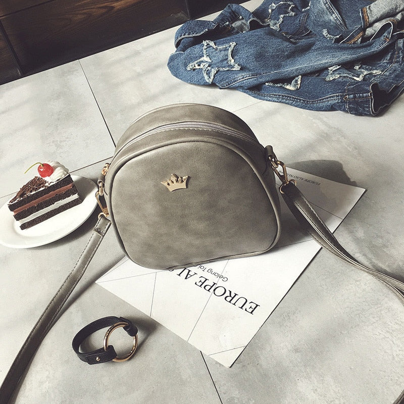Schultertasche Im Vintage-Stil Lässig