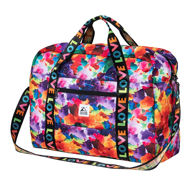 Reisetasche bedruckt wasserdicht aus Nylon Faltbar