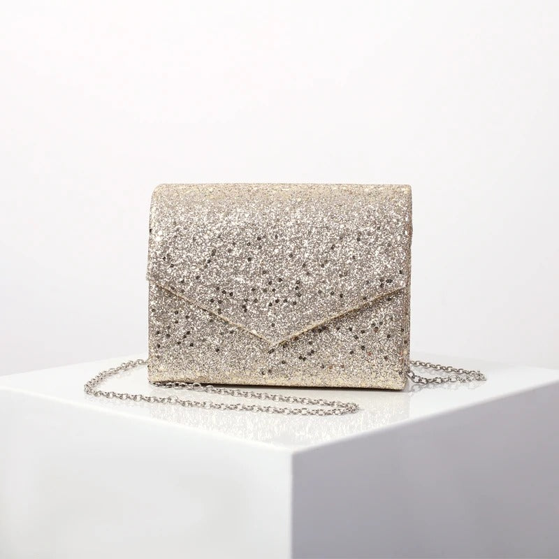 Abend-Clutch mit Pailletten