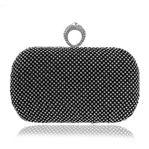 Clutch mit Kristall-Pailletten